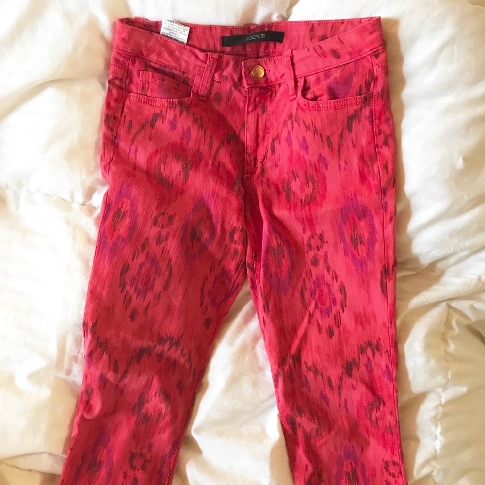 Anthropologie Joe’s Jeans Ikat boho print